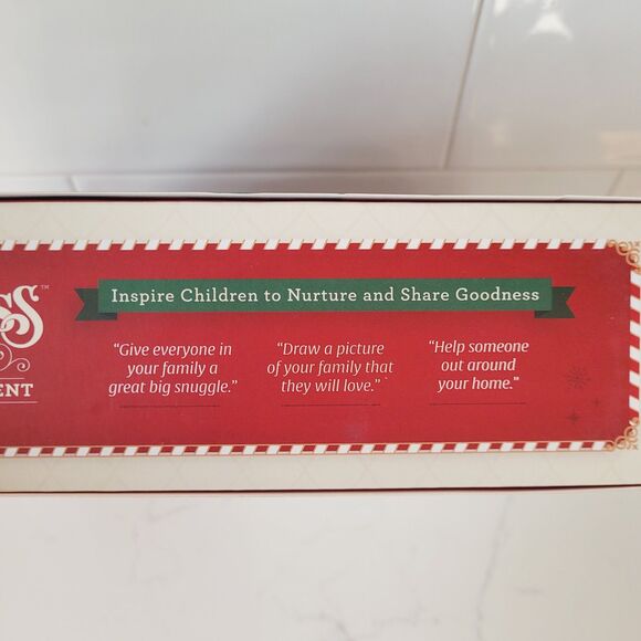 Christmas Ornament Santas Kindness Interactive QR Code Plus Journal Demdaco NEW - Picture 4 of 11